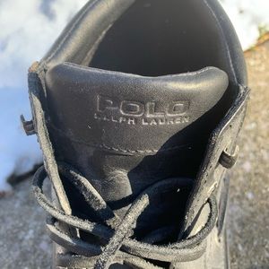 Polo Ralph Lauren Mens Black Boots